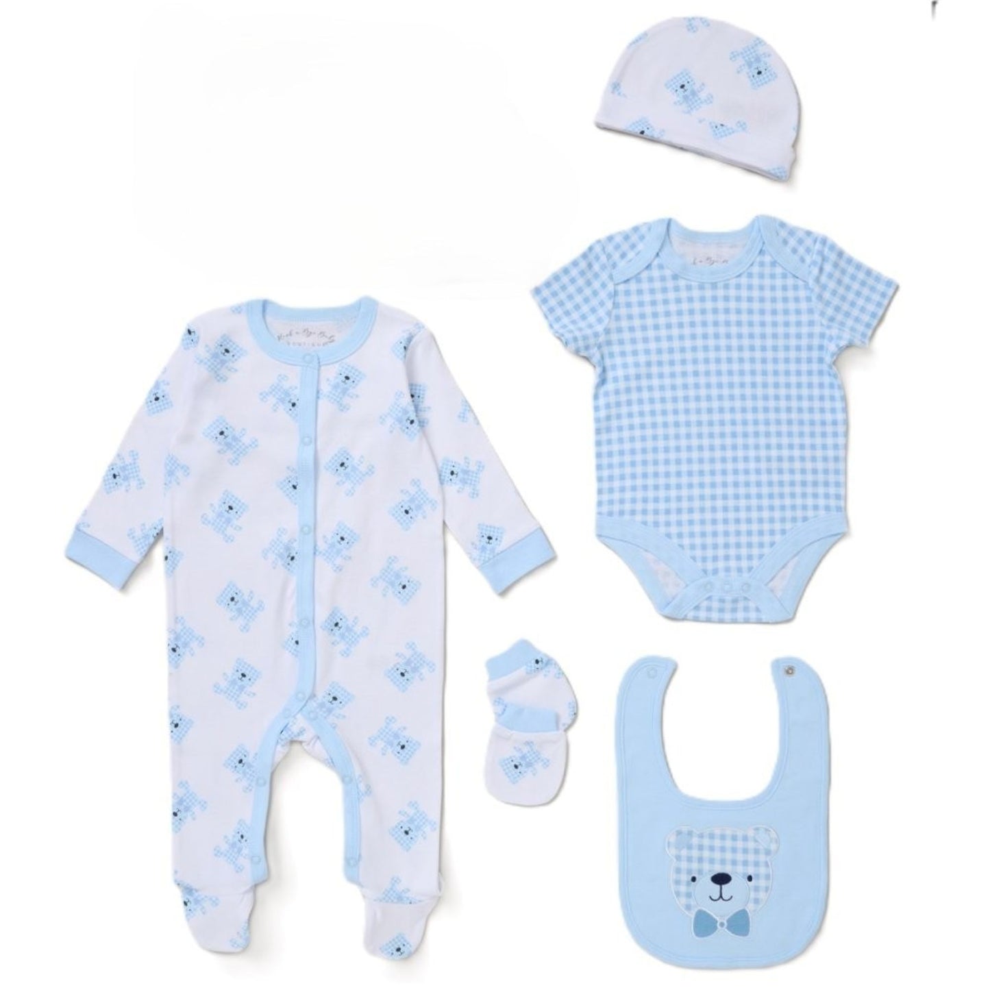My First Football Baby Gift Hamper in Baby Blue