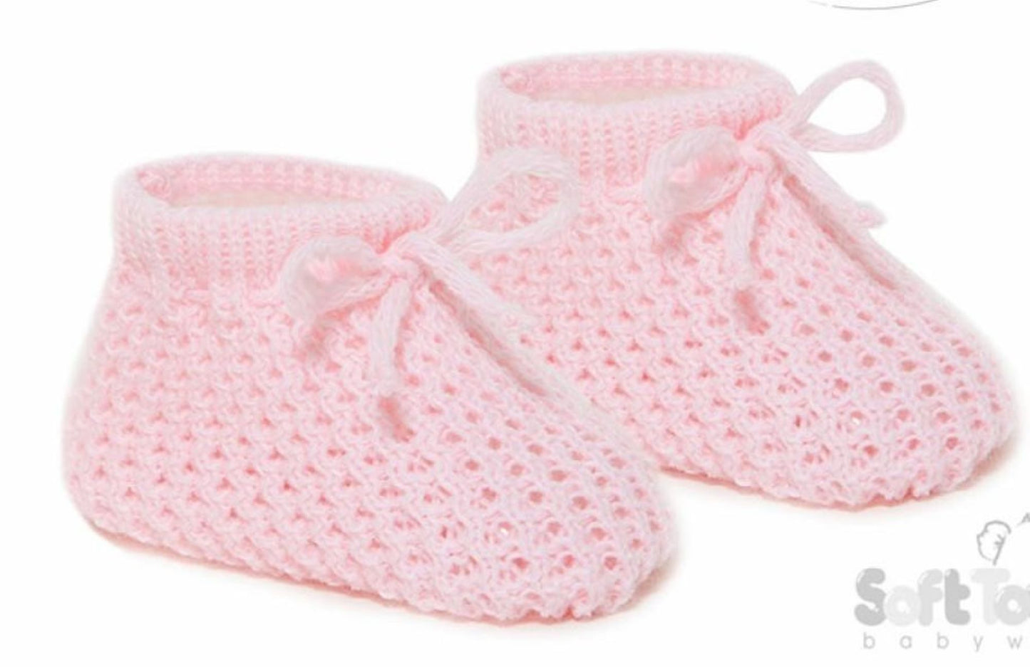 Baby Nappy Cake Gift in Baby Pink and White or Baby Blue and White