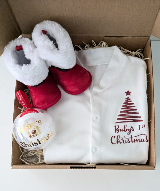 Baby's First Christmas gift box