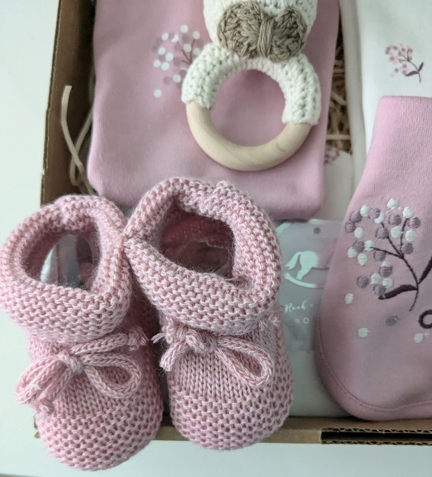 Little Love Dusky Pink Baby Girl Gift Set