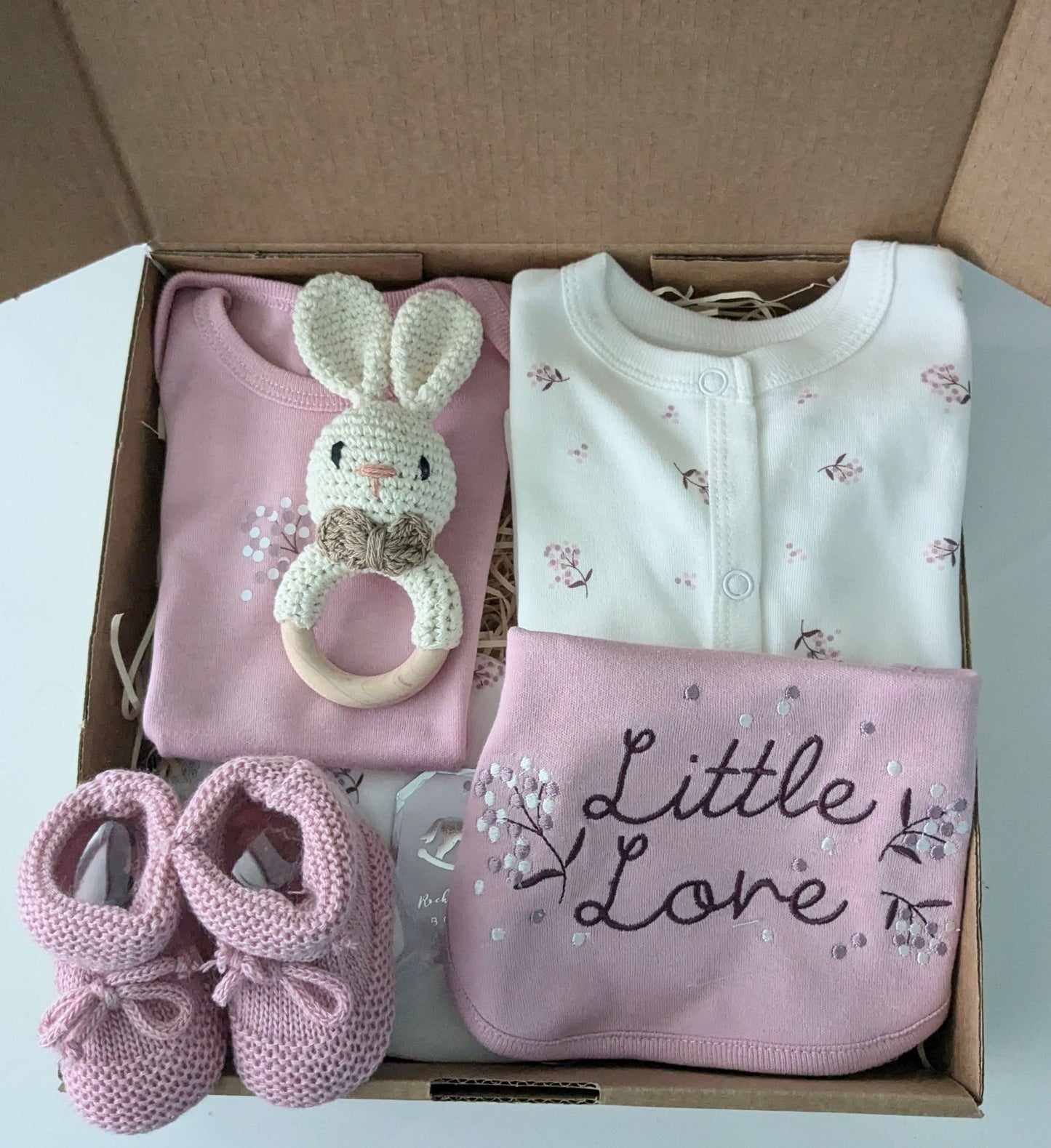 Little Love Dusky Pink Baby Girl Gift Set