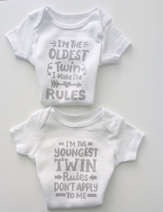 Twin Baby Gift - Humorous