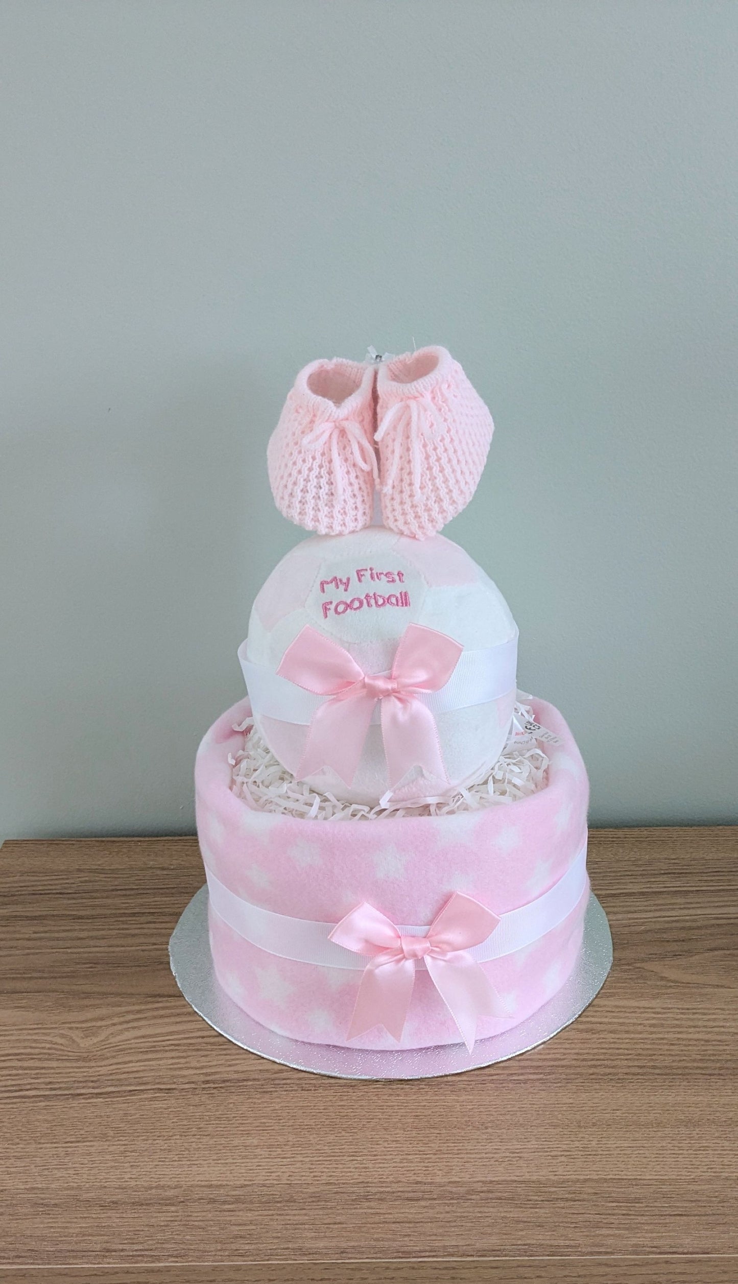 My First Football Nappy Cake Gift
