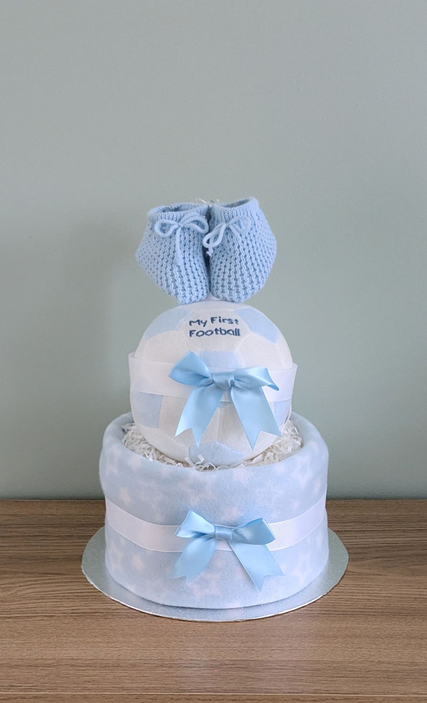 My First Football Nappy Cake Gift