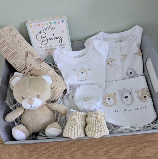 Teddy Bear Themed Neutral Gift Hamper